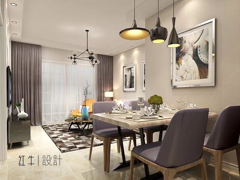 南京大发融悦88平米现代简约风格装修  个性又时尚02